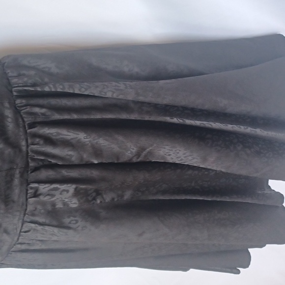 GUESS Los Angeles Black leopard women's dress sleeveless black sheer size 2 - Picture 3 of 9